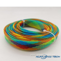 Color pattern woven mesh pipe